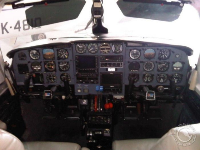 Mandos de la avioneta